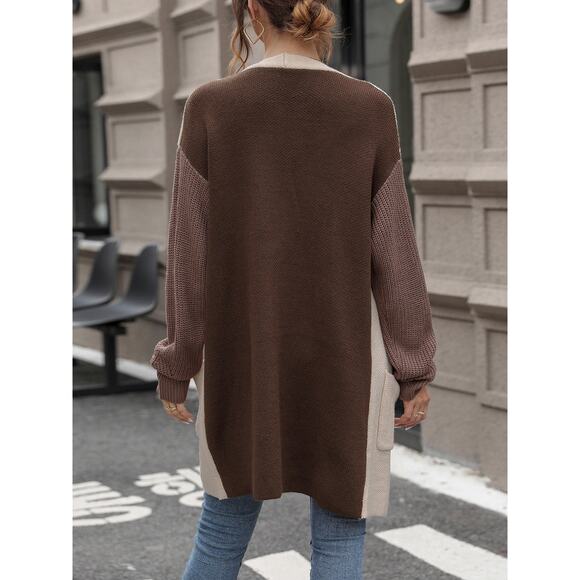 Tones Longline Cardigan - Picture 2 of 5